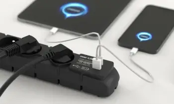 Shirit elektrik Acar S6 USB A C W2437, 6 prize, kabëll 3 m, i zi