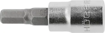 Dorezë çelësi Högert Technik HT1R413, bit Hex 6 mm, 1/4", argjendtë