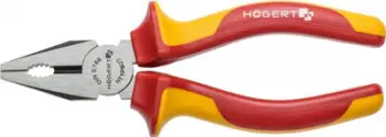 Pinca universale Högert Technik, 160mm, 1000V VDE, të kuqe