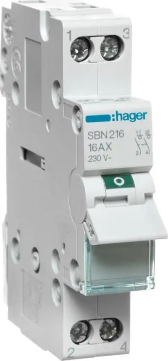 Llampë modulare Hager SVN125, LED, 230V AC, transparente