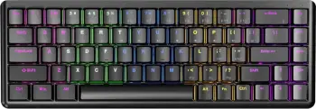 Tastierë Rampage Rebel, Low Profile, Red Switch, e zezë