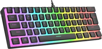 Tastierë Rampage Radiant K11, Outemu Red, RGB, e zezë