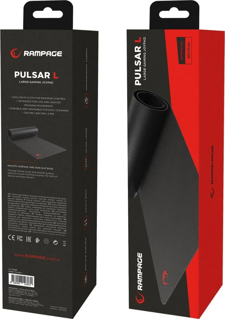 Mauspad Rampage Pulsar, L, i zi - 5