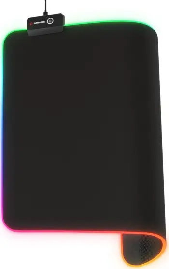 Mauspad Rampage MP-23 RGB, M, i zi