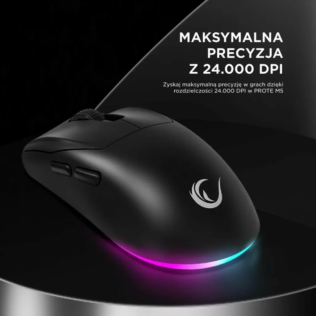 Maus Rampage Prote M5, 24000 DPI, RGB LED, 1kHz, i zi - 13