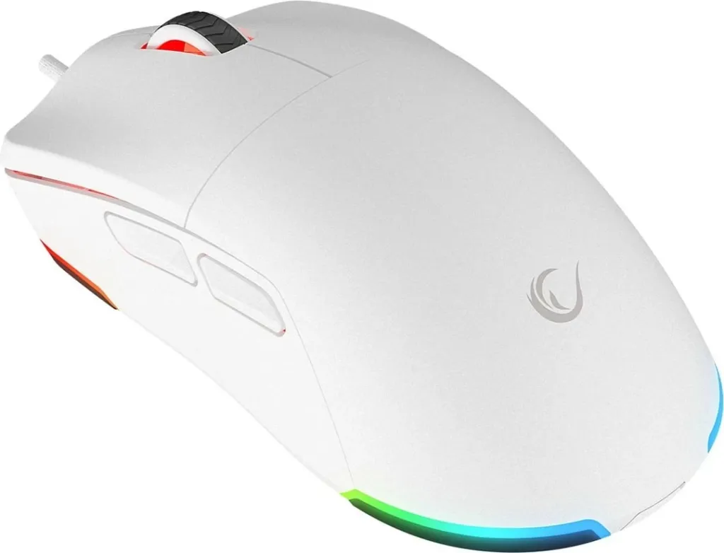 Maus gaming Rampage BLINK, RGB, sensor optik, i bardhë - 5