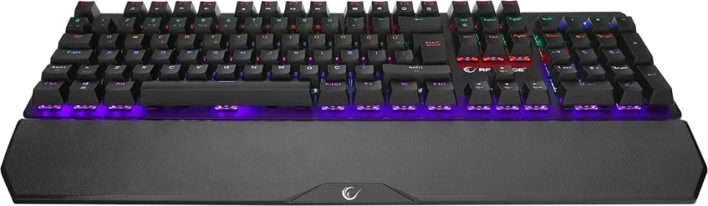 Tastierë mekanike Rampage KB-R86 UMBRA, Red Switch, e zezë - 3