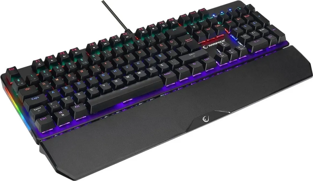 Tastierë mekanike Rampage KB-R86 UMBRA, Red Switch, e zezë - 4