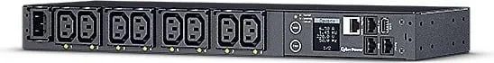 Kabllo vazhduese CyberPower 8x IEC C13, e zezë - 1