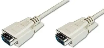 Kabllo Assmann Digitus D-Sub (VGA) - D-Sub (VGA), 1.8 m, gri