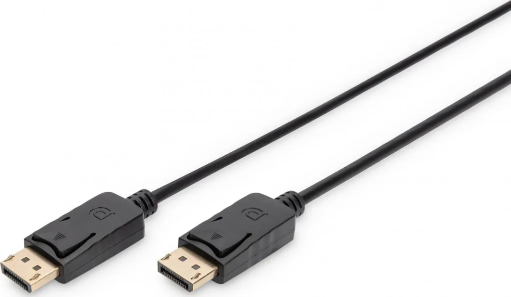 Kabllo Assmann Digitus DisplayPort - DisplayPort AK-340103-010-S, 1m, e zezë - 1
