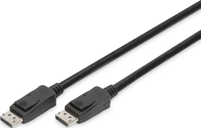 Kabllo Digitus DisplayPort - DisplayPort, 1m, e zezë - 1