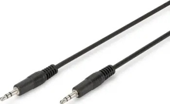 Kabllo Assmann, 3,5 mm - Jack 3,5 mm, e zezë