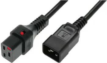 Kabllo Digitus C20 - C19, 2m, e zezë