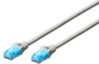 Kabllo Digitus Patch Cord F/UTP Cat. 5e PVC, 5 m, e hirtë - 1