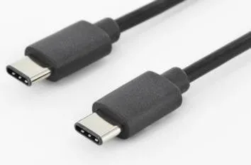 Kabllo Digitus USB-C - USB-C, 1m, e zezë - 1
