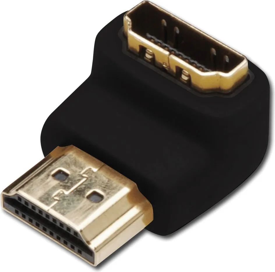 Përshtatës AV Digitus HDMI - HDMI, i zi - 1