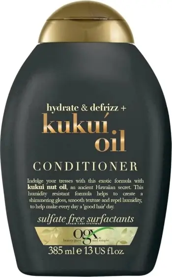 Balsam për flokë OGX Kukui Oil, 385 ml