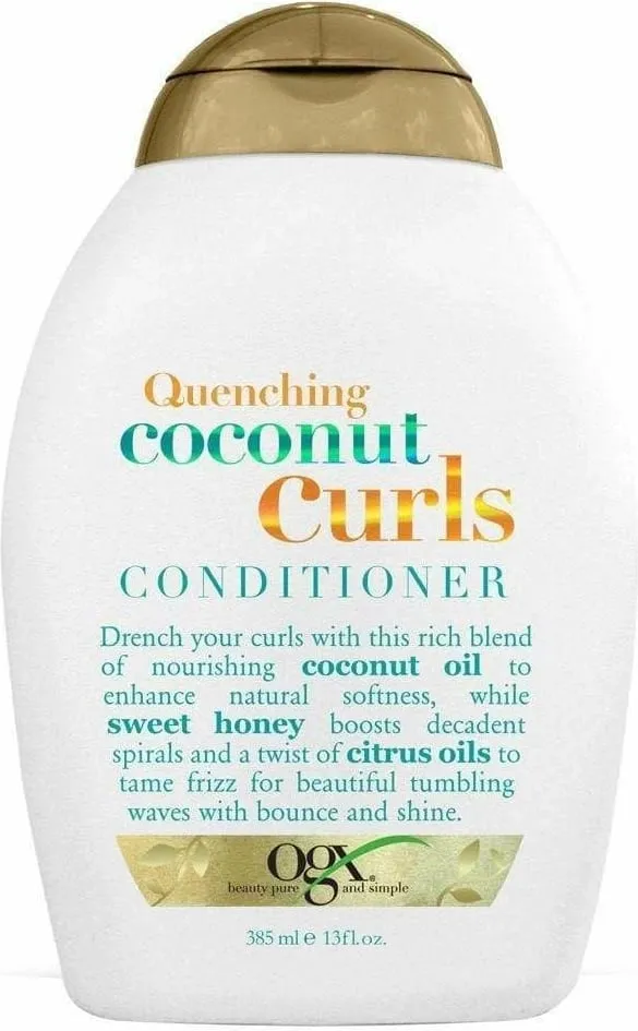 Balsam flokësh OGX Coconut Curls, për flokë kaçurrela, 385ml - 1