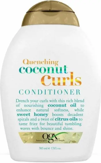 Balsam flokësh OGX Coconut Curls, për flokë kaçurrela, 385ml