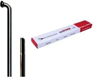 Tele biçiklete CN Spoke STD14 CN-STD294C, 294mm, inox, të zeza, 144 copë