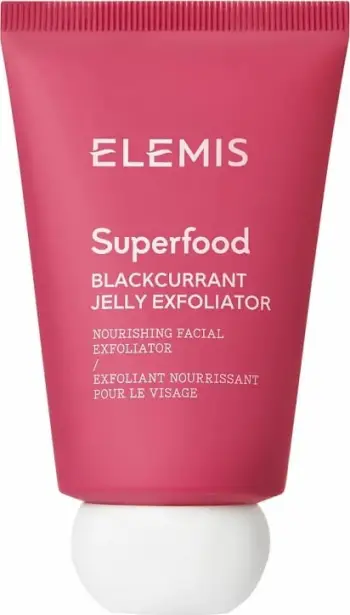 Eksfoliator për fytyrë ELEMIS Superfood Blackcurrant Jelly Exfoliator për femra 50ml
