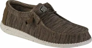 Këpucë Hey Dude Wally Sox për meshkuj, ngjyrë kafe