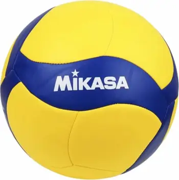 Top volejbolli Mikasa V460W, për të rinj, i verdhë blu