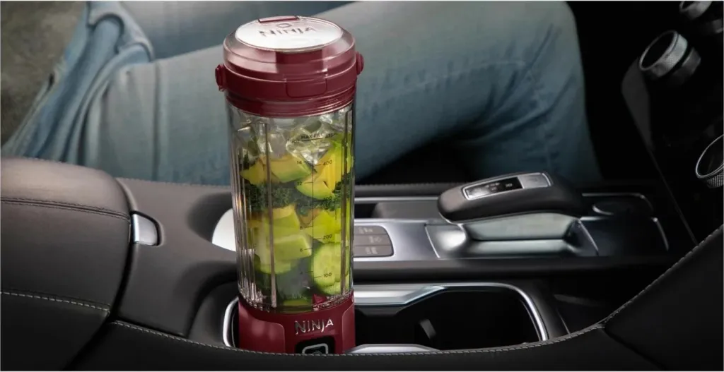 Blender portabel Ninja BC151, 0.53L, USB-C, i kuq - 12