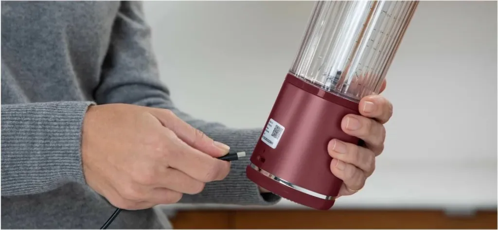 Blender portabel Ninja BC151, 0.53L, USB-C, i kuq - 14