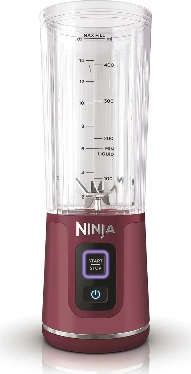 Blender portabel Ninja BC151, 0.53L, USB-C, i kuq - 7