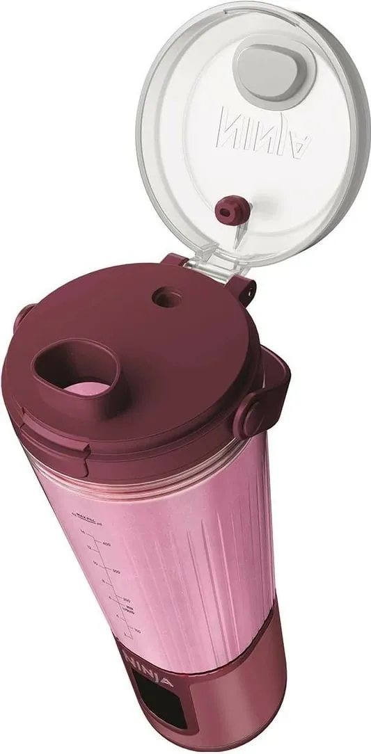 Blender portabel Ninja BC151, 0.53L, USB-C, i kuq - 8
