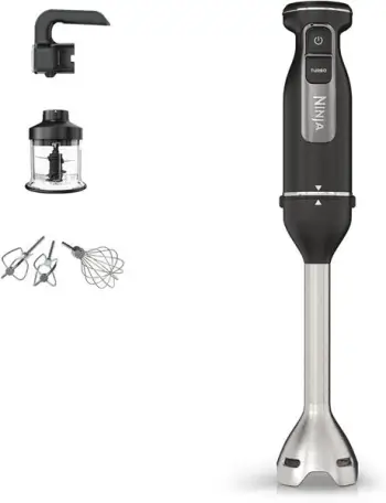 Blender dore Ninja CI090UK, 2 në 1, 850W, i zi