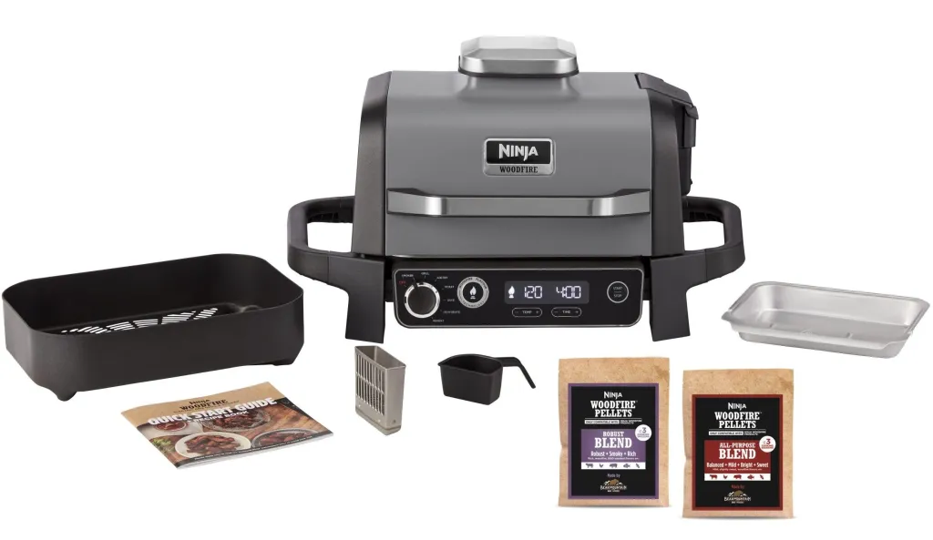 Grill elektrik Ninja OG701DE, 2400W, për jashtë, i zi - 2