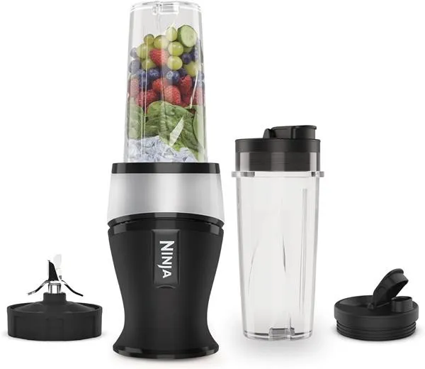 Blender Ninja QB3001EUS, 700W, 0.5L, argjendtë - 2