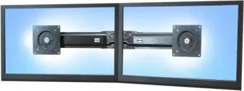 Mbajtëse për dy monitorë VESA Ergotron, 35-62cm, e zezë