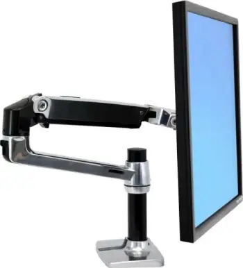 Krah monitori për tavolinë, Ergotron, LX Desk Mount LCD Arm 45-241-026, alumini, argjendtë/e zezë/e bardhë