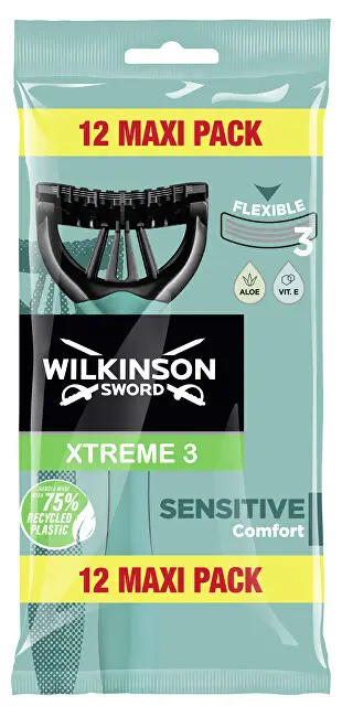 Brisk rroje Wilkinson Sword Xtreme3 ??Pure Sensitive, 12 copë