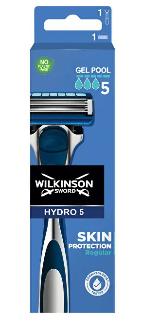 Brisk rroje Wilkinson Sword Hydro 5 Skin Protection, +1 kokë zëvendësuese