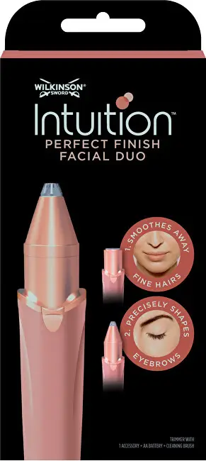 Makinë rroje për femra Wilkinson Sword Facial Perfect Finish 2 në 1, rozë