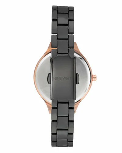 Orë dore për femra Nine West NW/2225BKRT, e zezë - 3