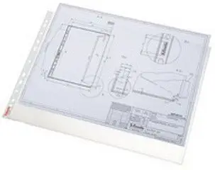 Mbrojtëse fletësh Esselte 55230, A3 horizontale, 50 copë, transparente