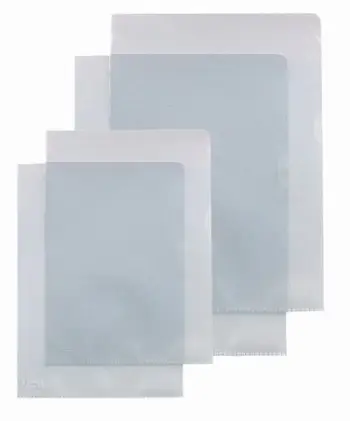 Dosje plastike transparente Esselte Clear Folder A4, set 100 copë, transparente