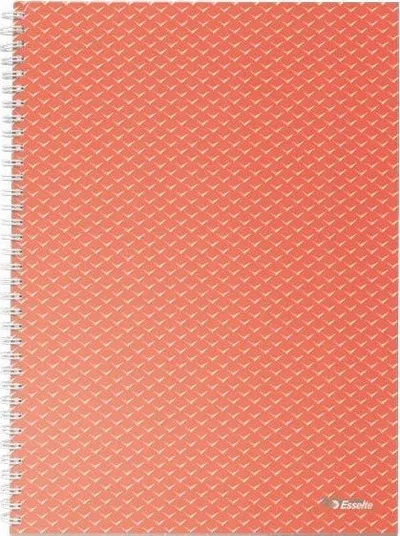 Fletore Esselte Colour Breeze A4, katrore, ngjyrë korale - 1