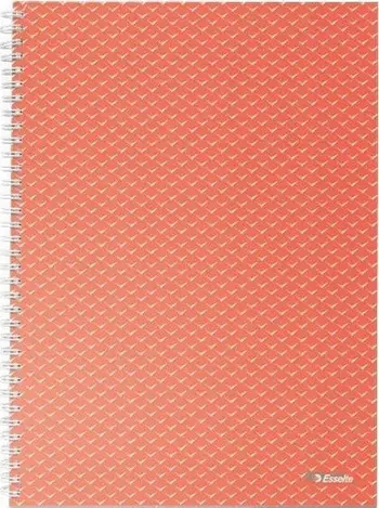 Fletore Esselte Colour Breeze A4, katrore, ngjyrë korale