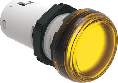 Llambë sinjali LOVATO Electric (LPMLB5), LED, 24 V, AC / DC, e verdhë - 1