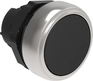 Buton shtytës Lovato Electric, 22 mm, i zi - 1