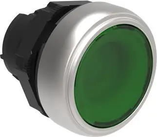 Buton elektrik Lovato Electric, 22mm, i gjelbër