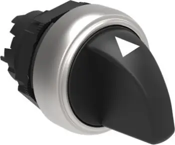 Buton me çelës rrotullues Lovato Electric, i zi