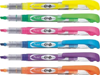 Set markera theksues Pentel SL12, 12 copë - 1